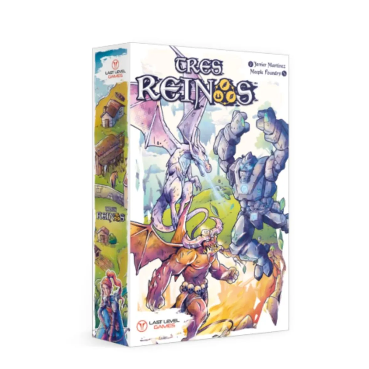 LAST LEVEL Juegos Y Puzzles|Friki Zone*- Tres reinos - Juego de mesa