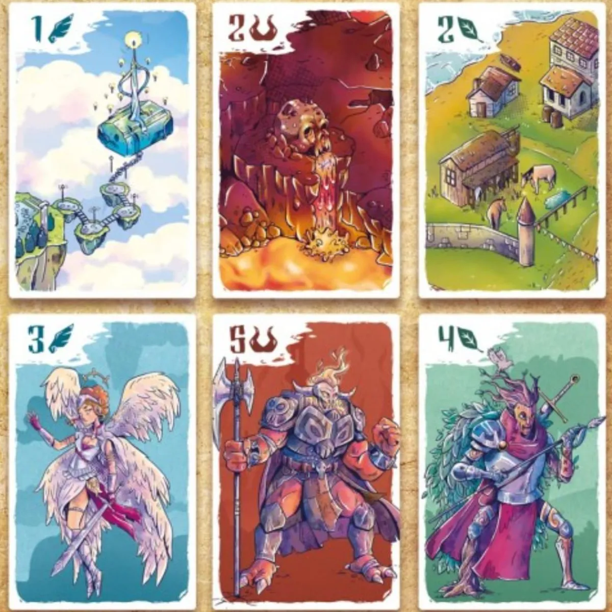 LAST LEVEL Juegos Y Puzzles|Friki Zone*- Tres reinos - Juego de mesa