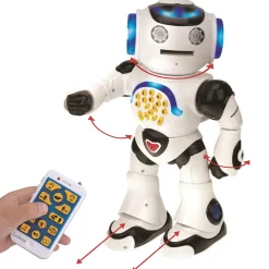 LEXIBOOK Figuras De Acción*- Robot de Entretenimiento Powerman