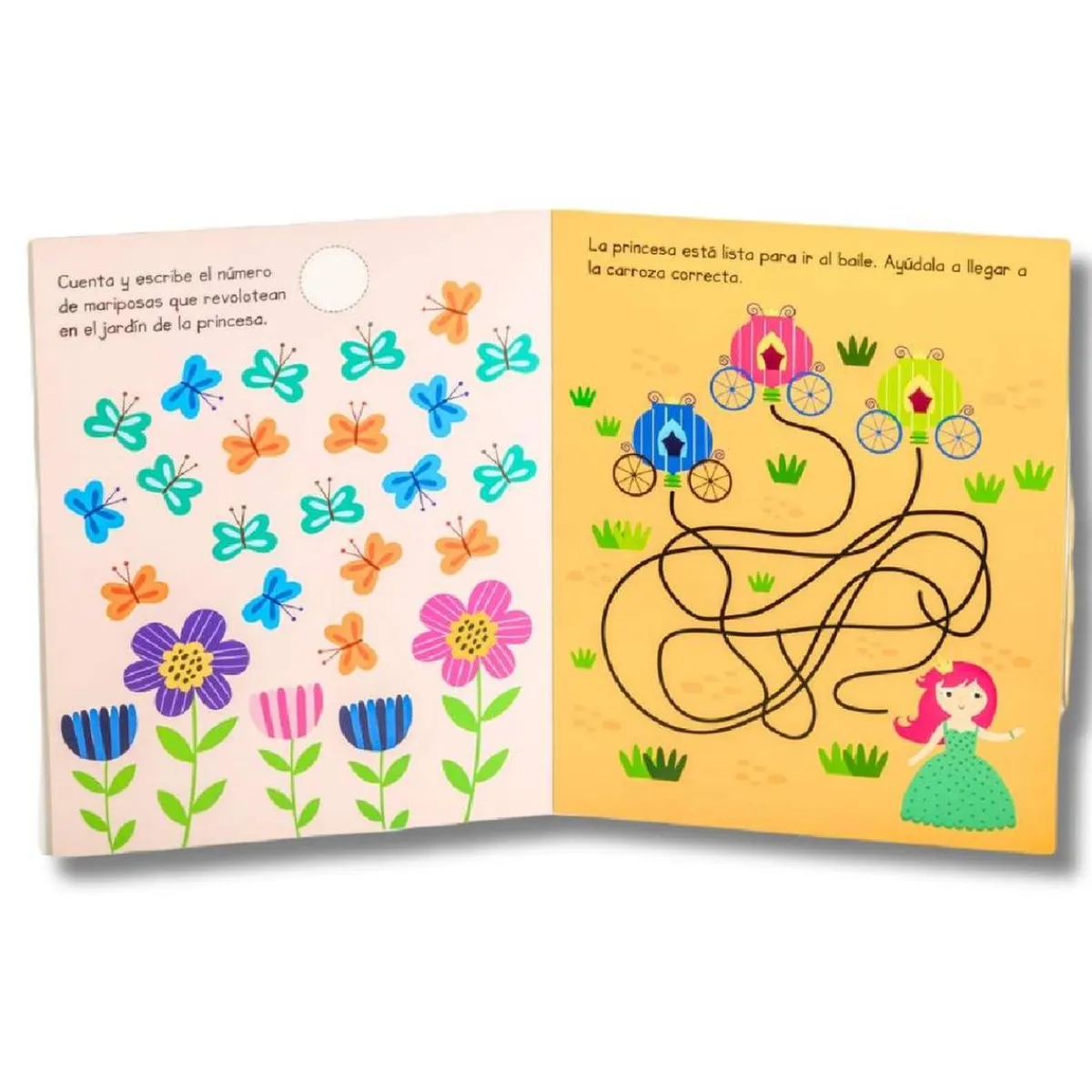 TOYS "R" US Juguetes Educativos Y Libros*Libro con pinturas de cera (varios modelos)