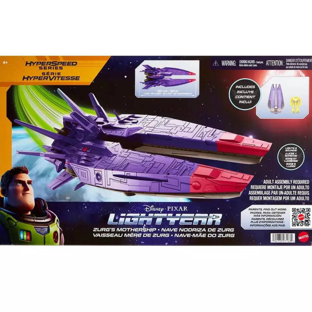 MATTEL Figuras De Acción*Lightyear - Nave nodriza de Zurg