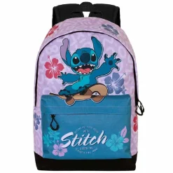 KARACTER MANIA Material Escolar*Lilo & Stitch - Mochila 44cm HS Fan 2.2 - Skate