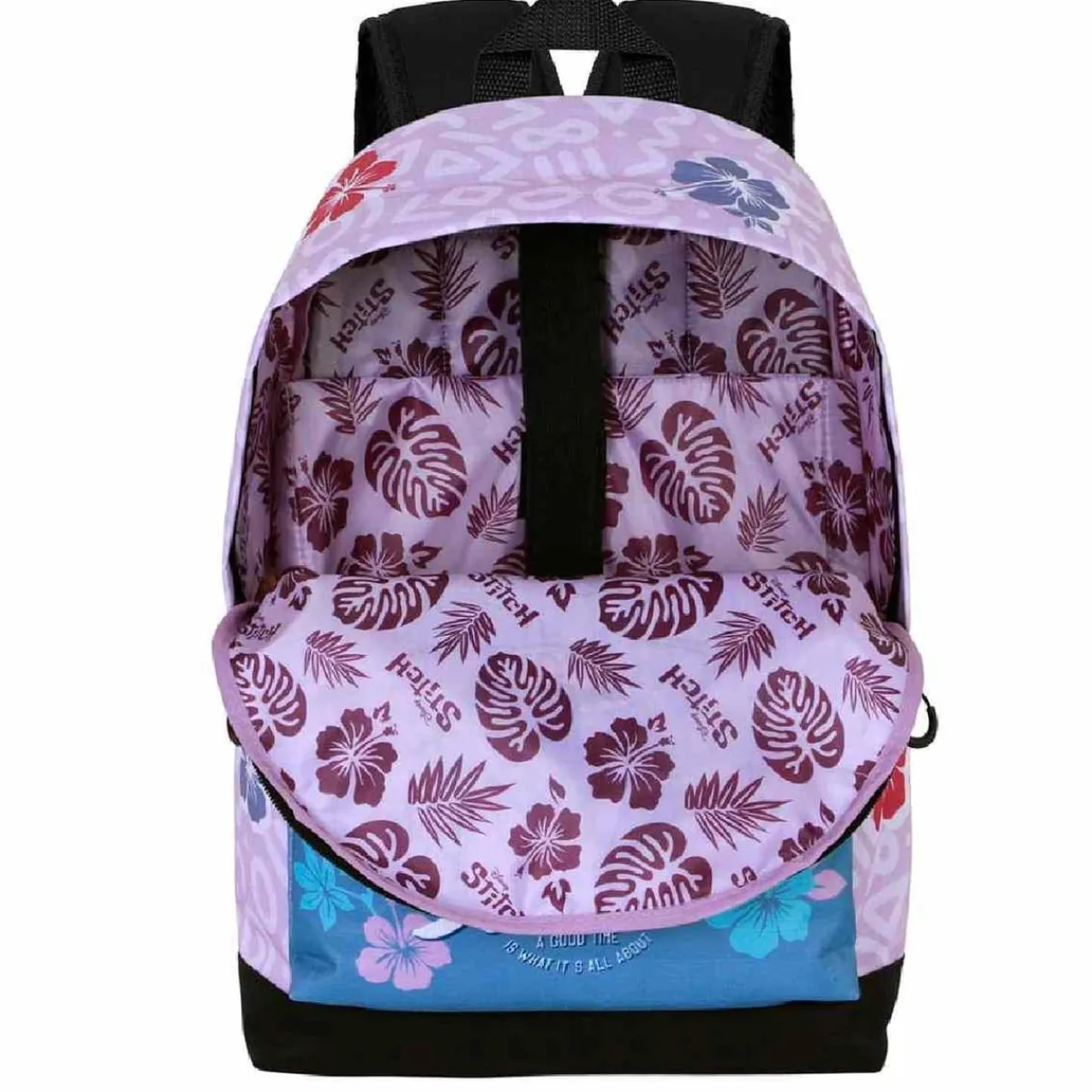 KARACTER MANIA Material Escolar*Lilo & Stitch - Mochila 44cm HS Fan 2.2 - Skate