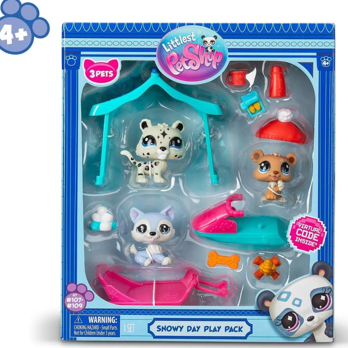 BANDAI Coleccionables Y Mini Mundos*Littlest Pet Shop - Día de nieve