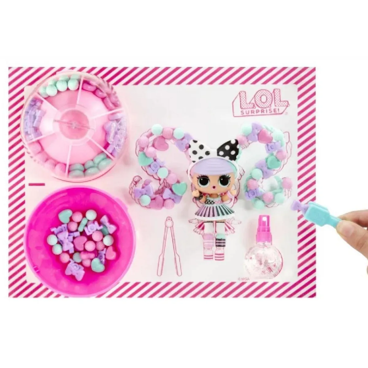 LOL SURPRISE Coleccionables Y Mini Mundos*L.O.L. Surprise - Hair Beads (varios modelos)