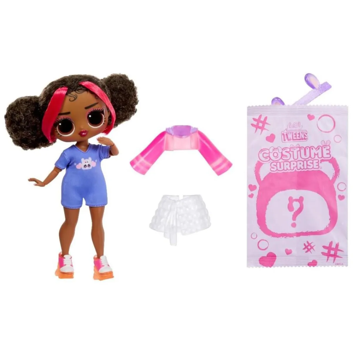 LOL SURPRISE Coleccionables Y Mini Mundos*L.O.L. Surprise - Hoops Cutie - Muñeca Tweens Costume Surprise