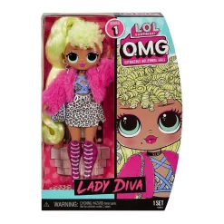 LOL SURPRISE Coleccionables Y Mini Mundos*- Lady Diva - Muñeca OMG Serie 1