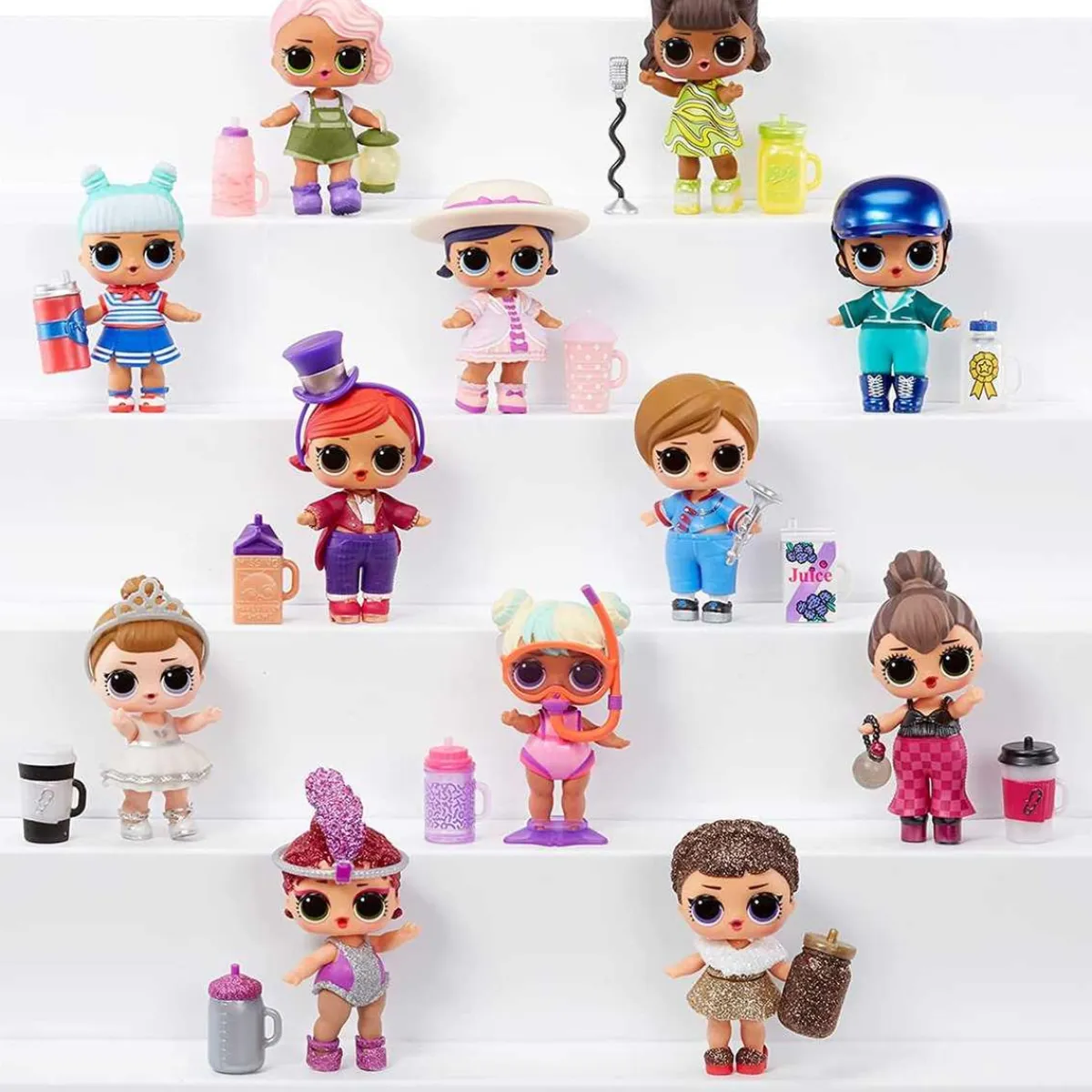 LOL SURPRISE Coleccionables Y Mini Mundos*L.O.L. Surprise! - L.O.L. Surprise! Muñecas con Burbuja Mágica y Fizz Asst en PDQ (Varios modelos) ㅤ