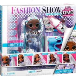 LOL SURPRISE Coleccionables Y Mini Mundos*- OMG Fashion Show Style Edition Lady Braids