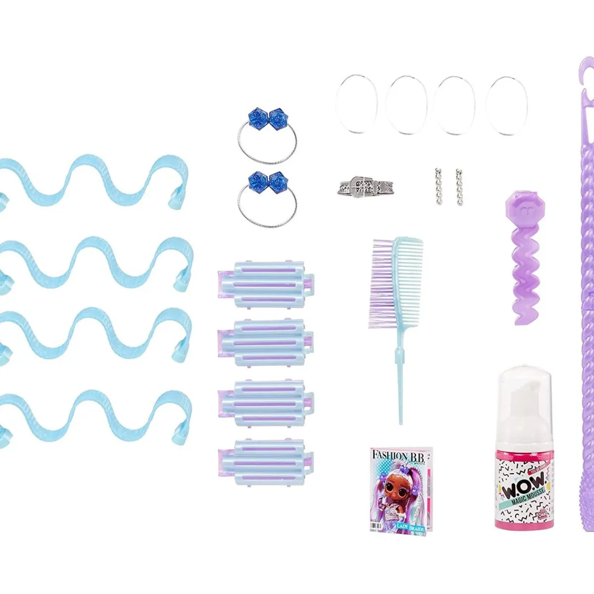 LOL SURPRISE Coleccionables Y Mini Mundos*- OMG Fashion Show Style Edition Lady Braids