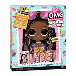 LOL SURPRISE Coleccionables Y Mini Mundos*- OMG World Travel - Muñeca Sunset