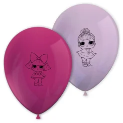 LIRAGRAM Artículos De Fiesta Y Regalos*LOL Surprise - Pack 8 Globos