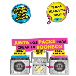 LOL SURPRISE Coleccionables Y Mini Mundos*- Remix Doll Hair Flip