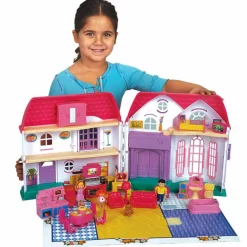 LOLLY Muñecas*- Casa de muñecas con 25 accesorios