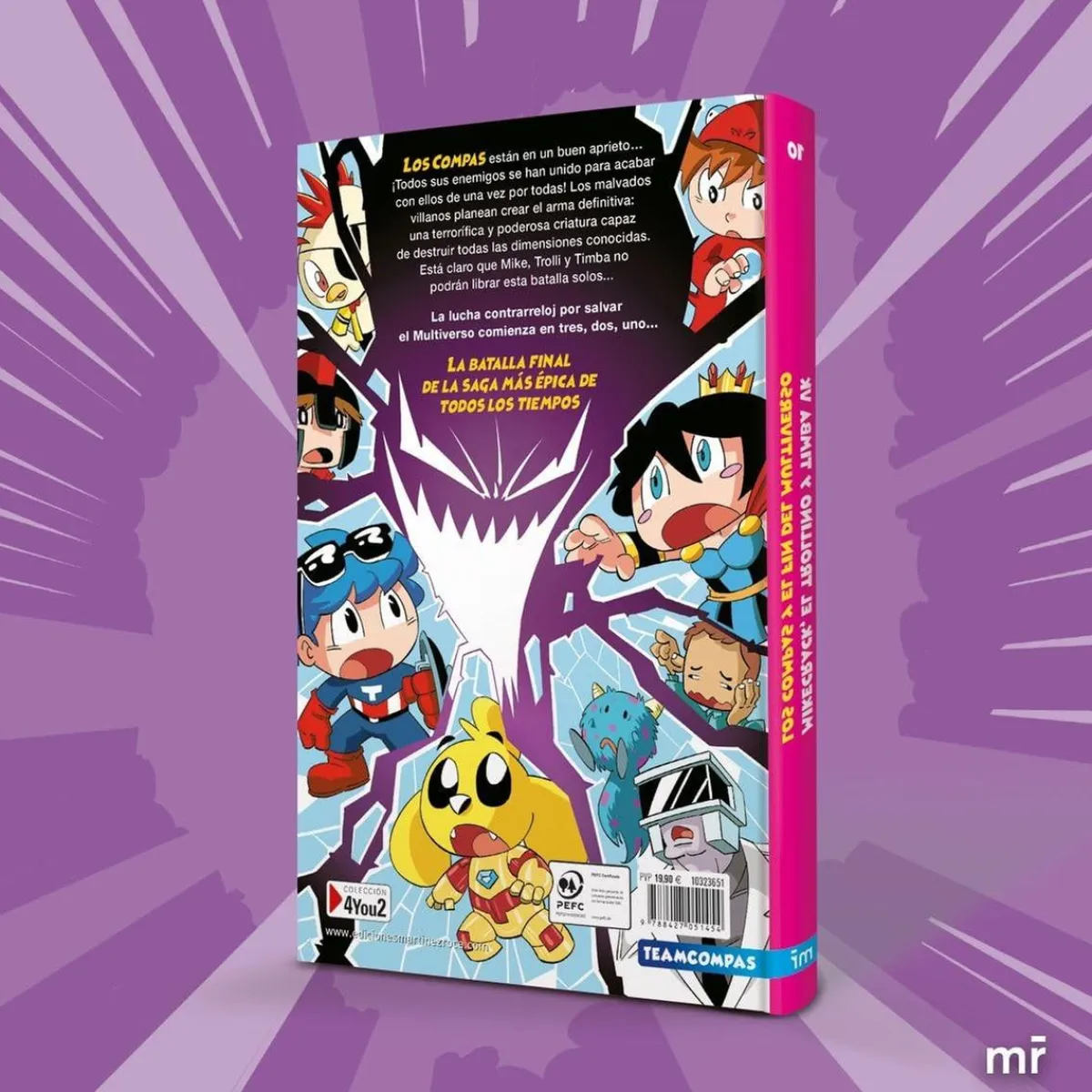 LOGISTA LIBROS Juguetes Educativos Y Libros*Los Compas y el fin del Multiverso