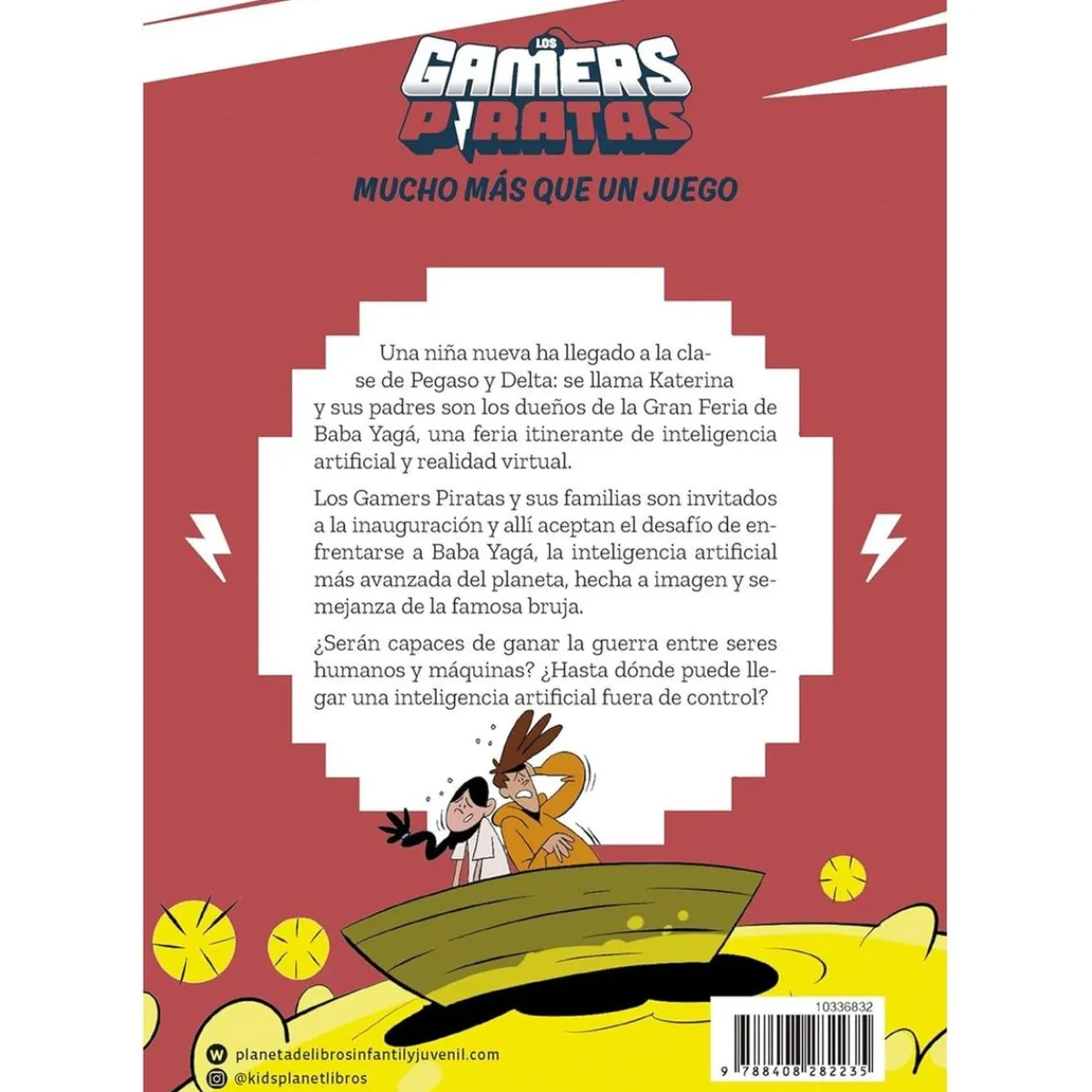 LOGISTA LIBROS Juguetes Educativos Y Libros*Los Gamers Piratas 4. Desafío final