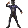 RUBIE'S Disfraces|Halloween*Los vengadores - Disfraz Black Panther Battle Endgame 5-7 años