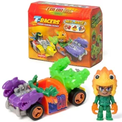 T-RACERS Vehículos Y Circuitos*Magic Box - Coche coleccionable Color Rush Car & Racer