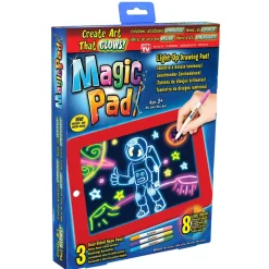 STOMPEEZ Arte Y Manualidades*Magic Pad - Tableta para Hacer Dibujos Brillantes
