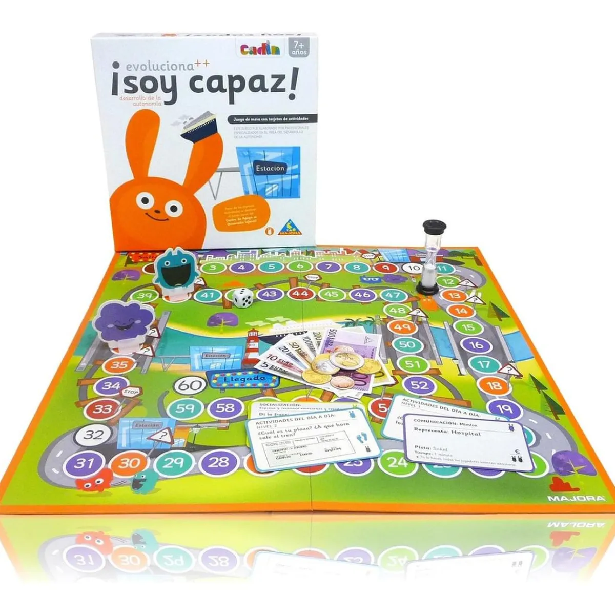 CONCENTRA Juguetes Educativos Y Libros|Juegos Y Puzzles*Majora - Juguete Educativo Soy Capaz ㅤ