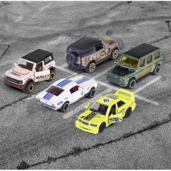 MAJORETTE Vehículos Y Circuitos*- 5 Coches de Metal