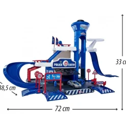 TOYS "R" US Vehículos Y Circuitos*Majorette - Estación de Policía Creatix con Vehículo Incluido ㅤ