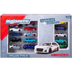 MAJORETTE Vehículos Y Circuitos*- Pack 10 + 5 coches de metal