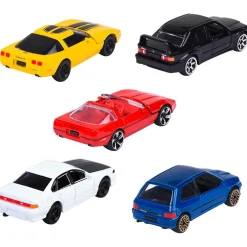 MAJORETTE TOYS Vehículos Y Circuitos*Majorette - Pack de 5 coches de metal escala 1:64, edición clásicos años 90 ㅤ