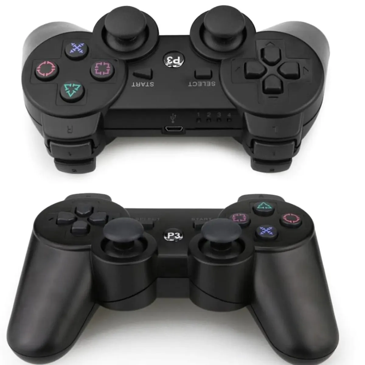 KLACK EUROPE Figuras De Acción*Mando PS3 Controller Wireless Playstation 3 Negro