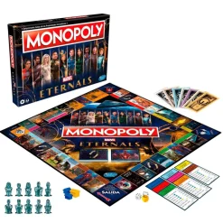 HASBRO IBERIA Juegos Y Puzzles|Friki Zone*Marvel - Monopoly - Juego de mesa Marvel Eternals