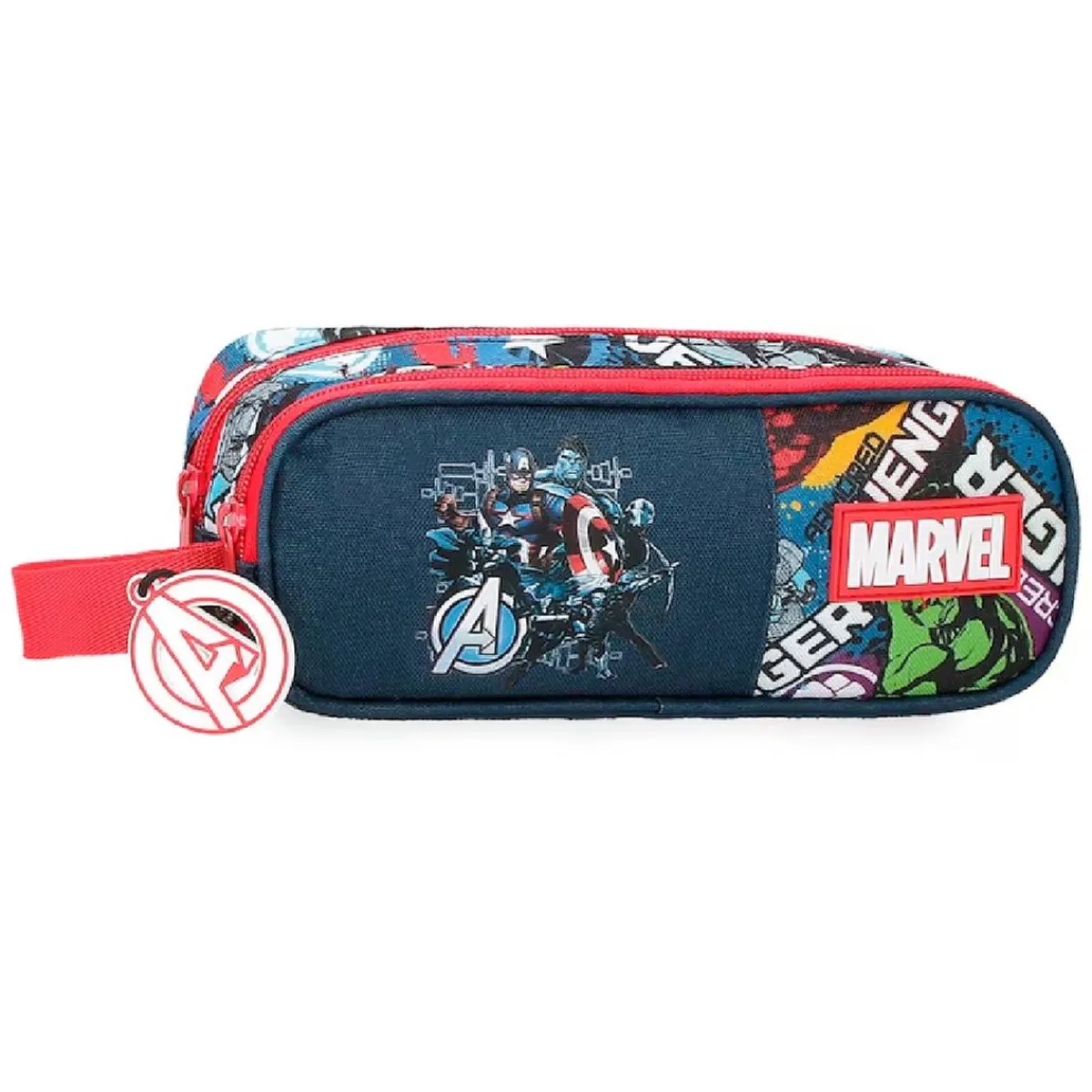 JOUMMA BAGS,S.L Material Escolar*Marvel - Portatodo 2 compartimentos - Legendary Avengers