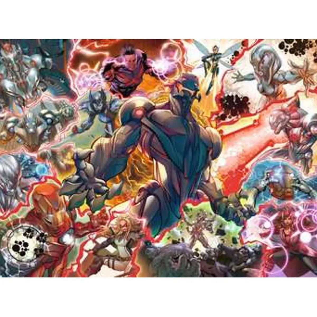 RAVENSBURGER IBÉRICA Juegos Y Puzzles*Marvel - Puzzle 1000 piezas Marvel Villainous: Ultron, rompecabezas de calidad ㅤ