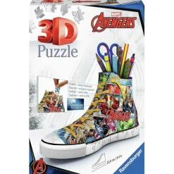 RAVENSBURGER IBÉRICA Juegos Y Puzzles*Marvel - Puzzle 3D Sneaker Avengers, 108 piezas ㅤ