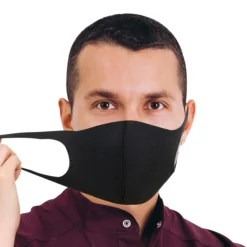 EXTENDED PLAY Coleccionables Y Mini Mundos*Mascarilla protección de spandex reutilizable 1 ud Azul