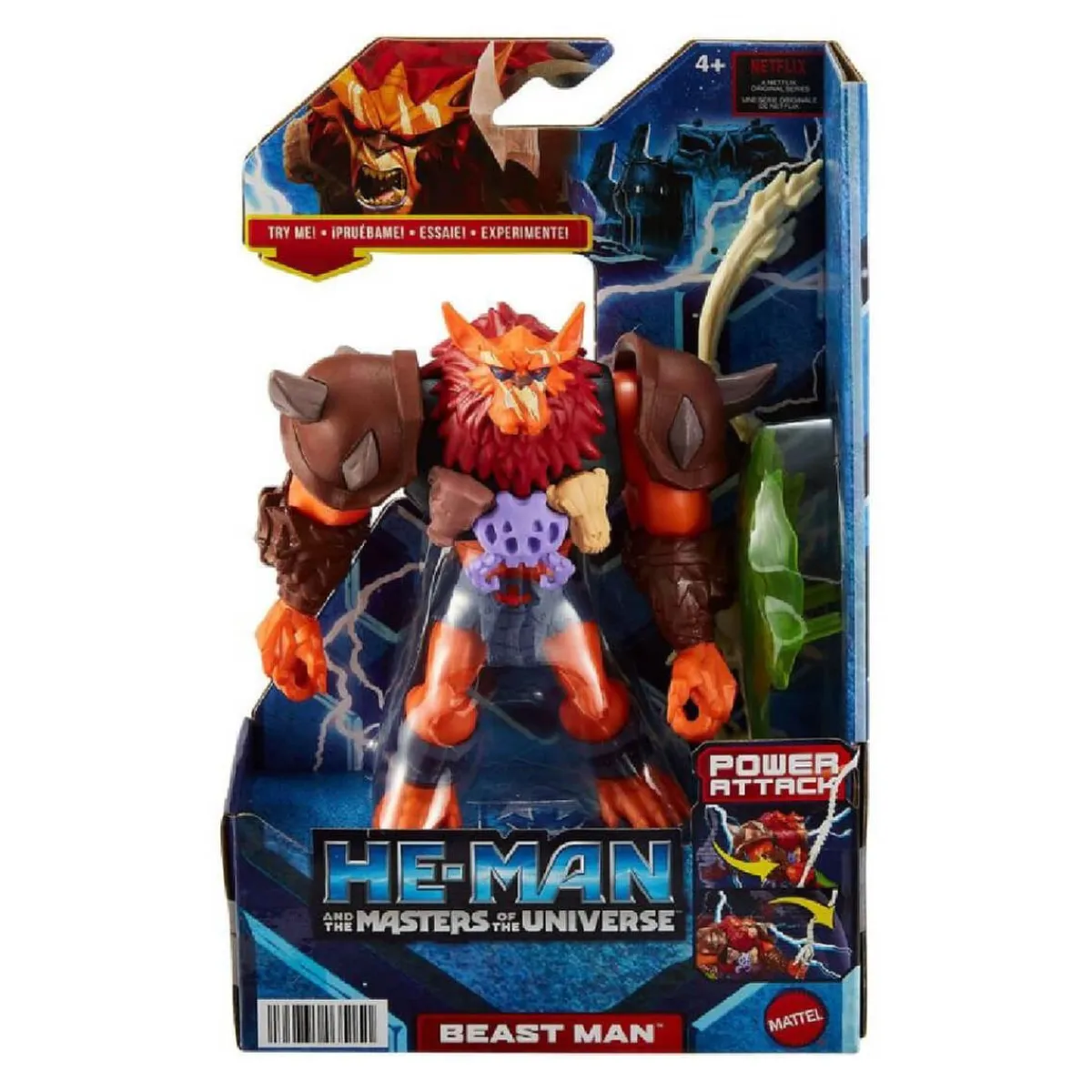 MATTEL ESPANA Figuras De Acción*Masters of the Universe - Beast Man