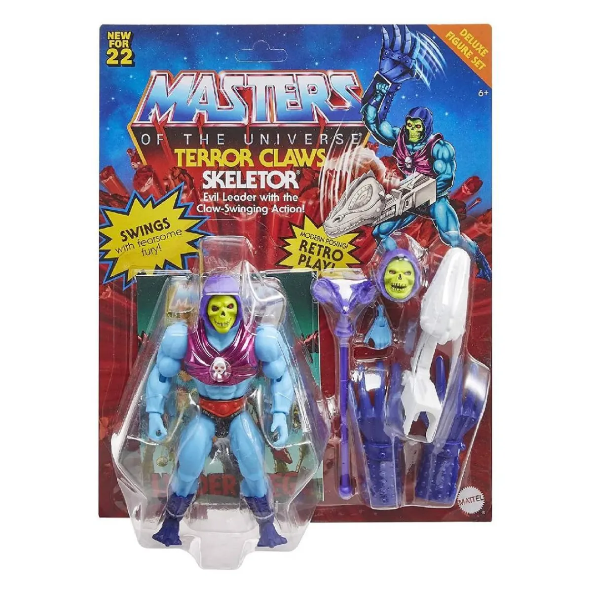 MATTEL Figuras De Acción*Masters of the Universe - Skeletor garras maléficas