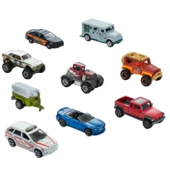MATTEL Vehículos Y Circuitos*Matchbox - Pack 9 vehículos (varios modelos)