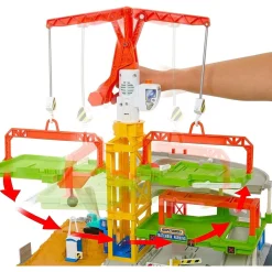 MATTEL Vehículos Y Circuitos*Matchbox - Pista de construcción con accesorios para coches de juguete ㅤ