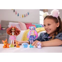 MATTEL Muñecas*- Enchantimals - Muñeca Fiesta Encantada con Accesorios ㅤ