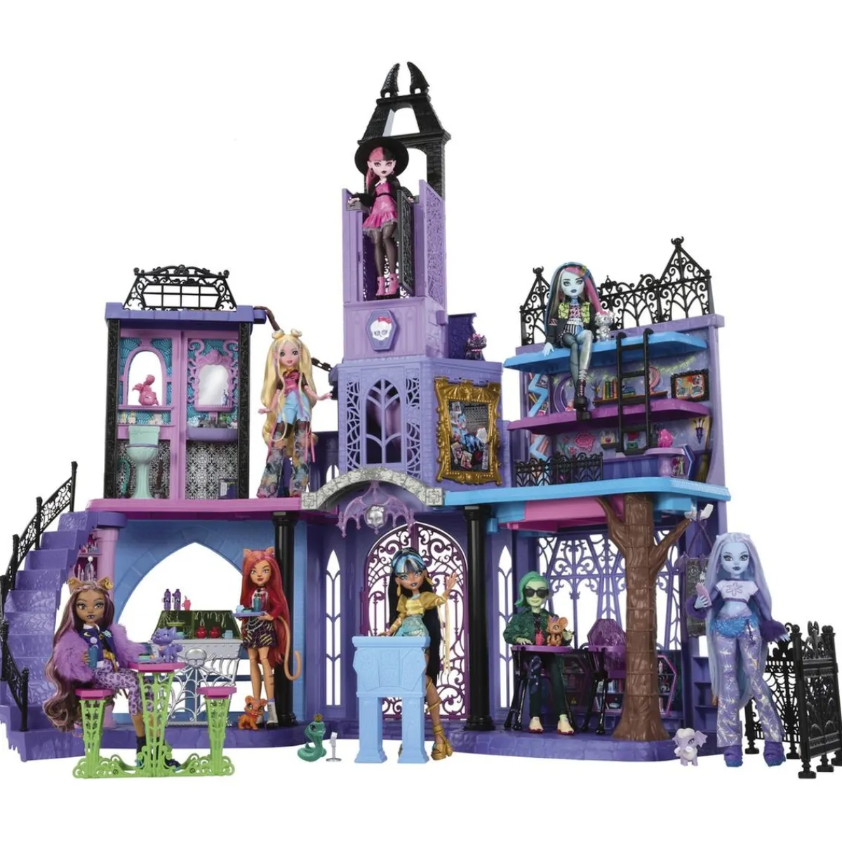 MATTEL Muñecas*- Monster High - Casa de muñecas Haunted High School