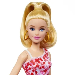 MATTEL Muñecas*- Muñeca Barbie Fashionista con vestido rosa y accesorios ㅤ