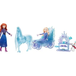 MATTEL Muñecas*- Muñeca Frozen Elsa y Nokk con carruaje