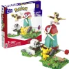MATTEL Juguetes De Construcción*- Pokemon - Construcción Pokémon con movimiento: Pikachu, Wooloo y Pidgey, 240 bloques ㅤ