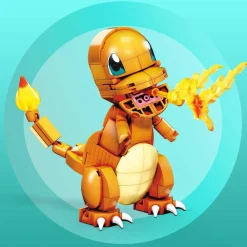 MATTEL Juguetes De Construcción*- Pokemon - Figura de construcción Mega Construx Pokémon Charmander Naranja ㅤ