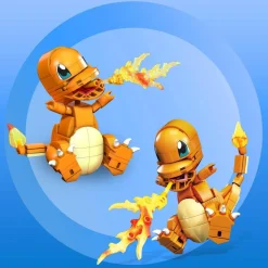 MATTEL Juguetes De Construcción*- Pokemon - Figura de construcción Mega Construx Pokémon Charmander Naranja ㅤ