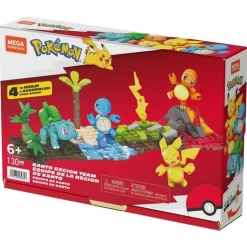 TOYS "R" US Juguetes De Construcción*Mega Bloks - Pokemon - Juego Construcción Kanto Team ㅤ