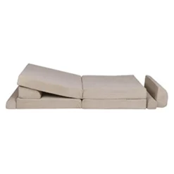 MEOWBABY Entretenimiento·Hamacas Y Columpios|Estilo De Vida*- Sofá de pana Premium infantil beige