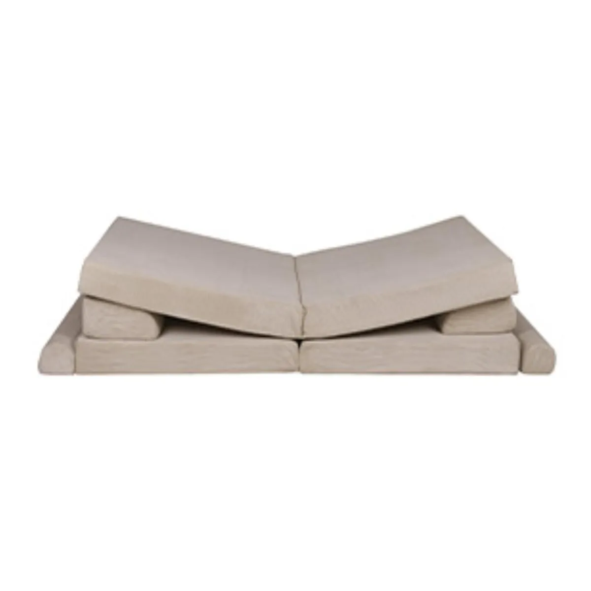 MEOWBABY Entretenimiento·Hamacas Y Columpios|Estilo De Vida*- Sofá de pana Premium infantil beige