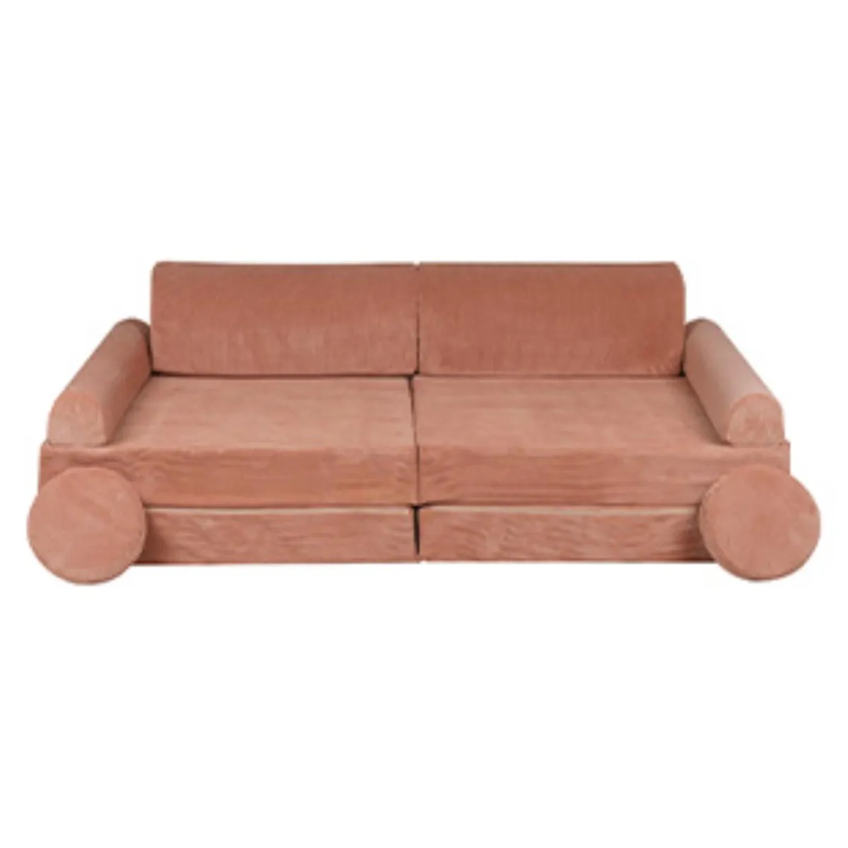 MEOWBABY Entretenimiento·Hamacas Y Columpios|Estilo De Vida*- Sofá de pana Premium infantil marrón