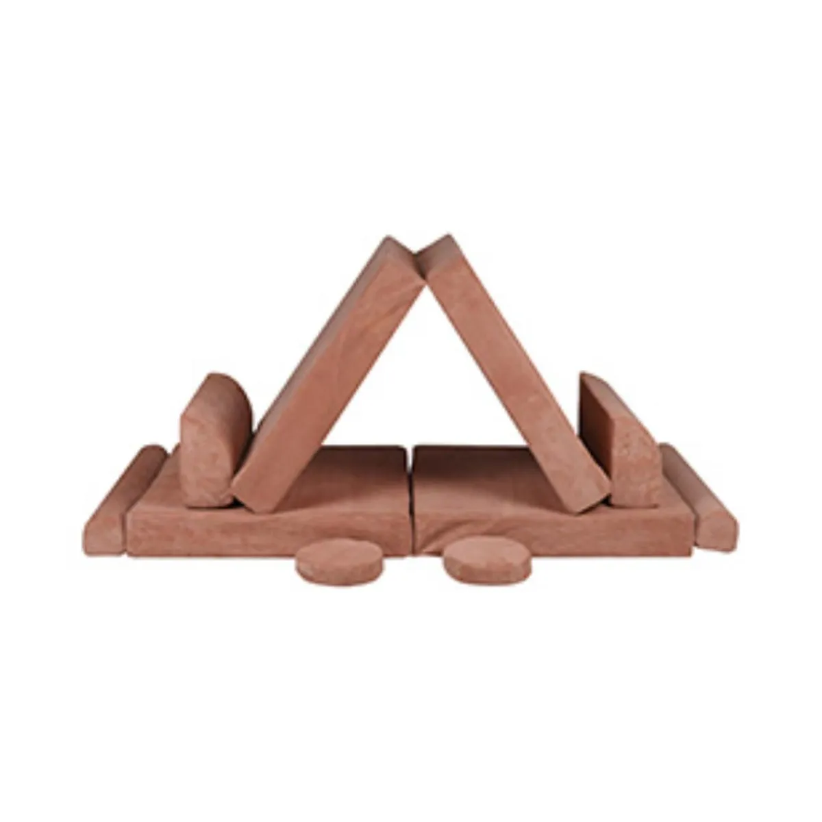 MEOWBABY Entretenimiento·Hamacas Y Columpios|Estilo De Vida*- Sofá de pana Premium infantil marrón